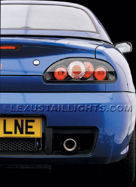 rover mgf and tf black Lexus style rear lights